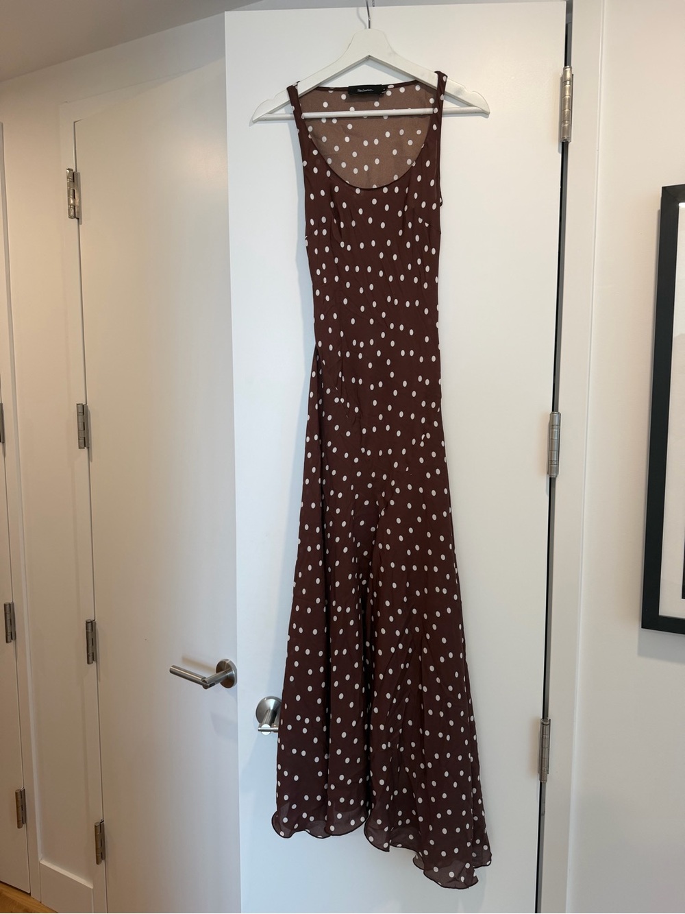 Réalisation Par Ellery Brown Polka Dot Midi Slip Dress - Picture 4 of 5